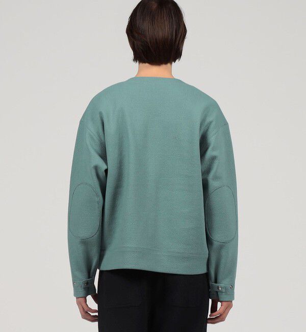 CABaN「CABaN ウールコットンダブルフェイス クルーネックプルオーバー」|スウェット・ジャージ|