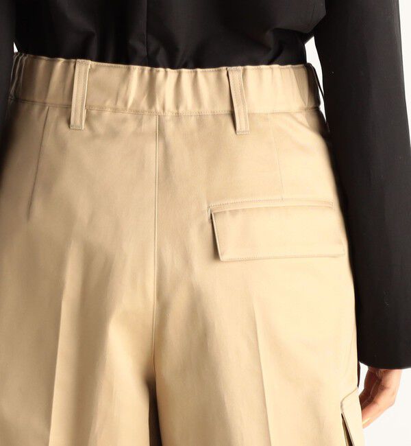 Edition「コットンチノ ポケットハーフパンツ」|チノ|