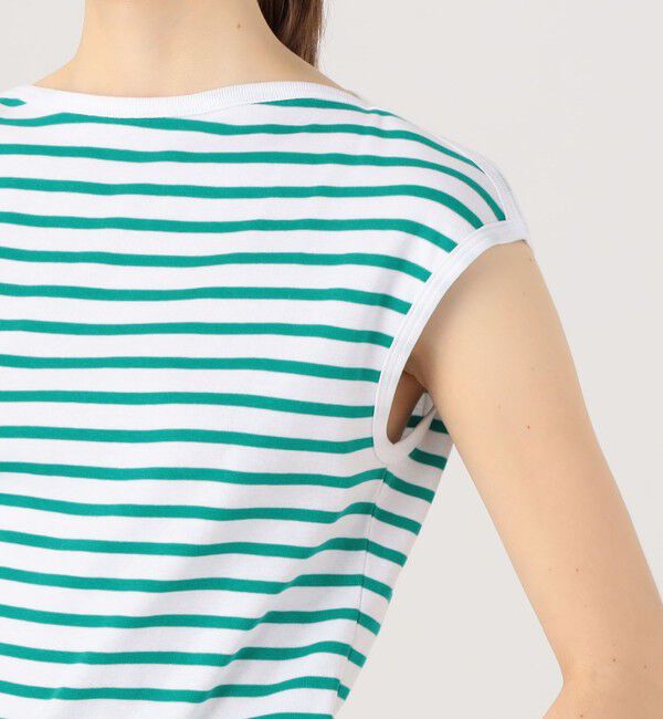 TOMORROWLAND GOODS「【別注】Le minor&times;GALERIE VIE ボートネックフレンチスリーブトップス」|Tシャツ・カットソー|