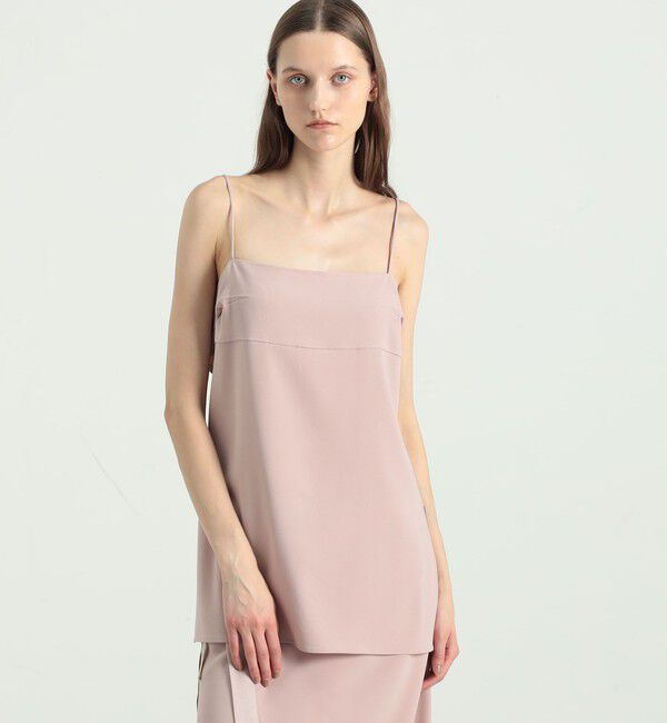 BACCA「ジョーゼットサテン キャミソールビスチェ」|キャミソール|