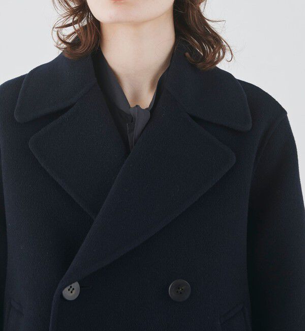 ウールカシミヤダブルフェイス Pコート（GALERIE VIE）｜ルミネの