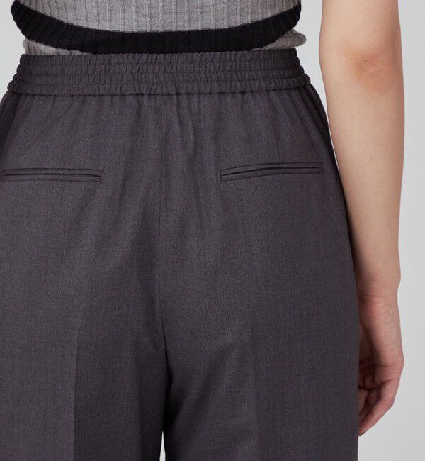 TOMORROWLAND collection「ファインウーステッドウール ストレートパンツ」|その他|