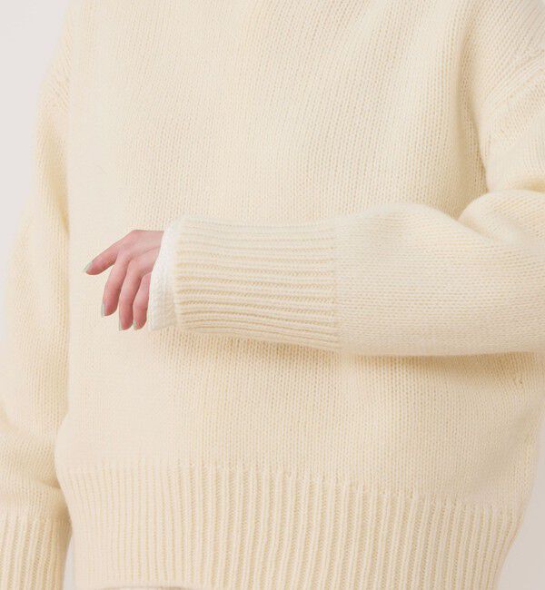 GALERIE VIE「ファインウール タートルネックプルオーバー」|ニット・セーター|