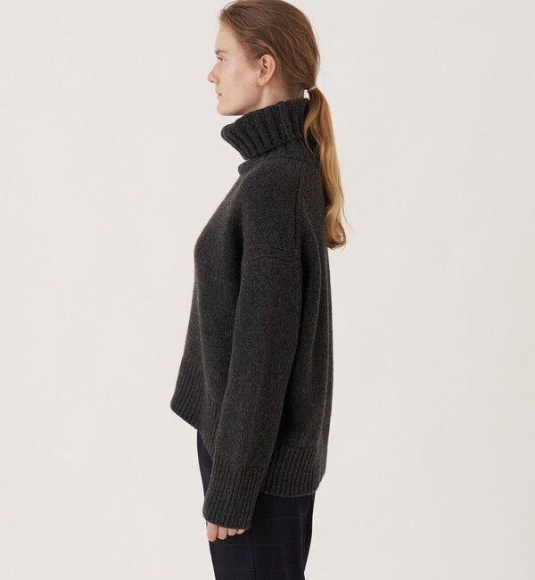 GALERIE VIE「ファインウール タートルネックプルオーバー」|ニット・セーター|