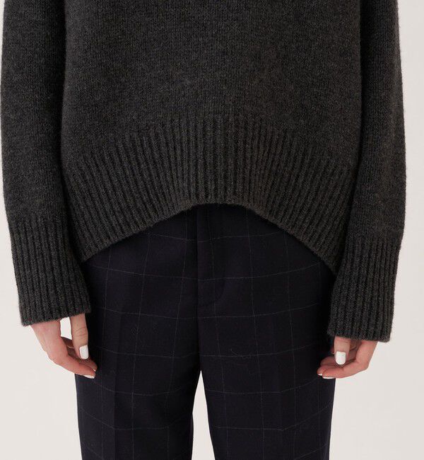 GALERIE VIE「ファインウール タートルネックプルオーバー」|ニット・セーター|