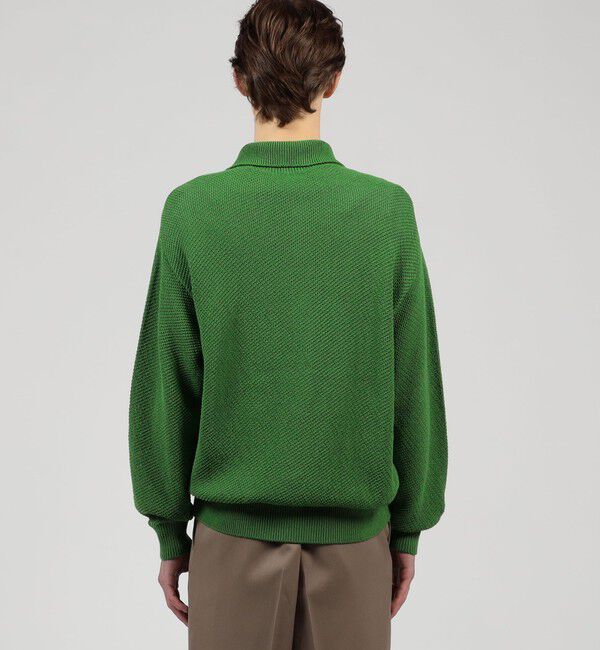 TOMORROWLAND MENS「TOMORROWLAND tricot ギマコットンニット スタンドカラープルオーバー 」|ニット・セーター|