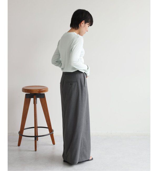 EMILYWEEK「コットンカシミヤテレコクループルオーバー」|Tシャツ・カットソー|