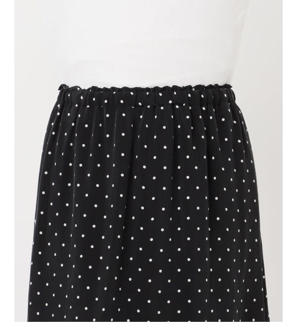IENA「IPEKERフィブリルドットプリントスカート」|スカート|