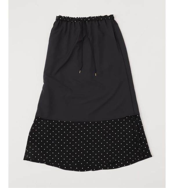 IENA「IPEKERフィブリルドットプリントスカート」|スカート|