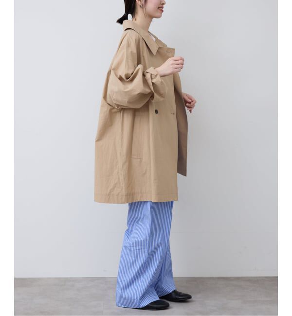 SLOBE IENA「《追加予約》コットンニュアンストレンチコート」|トレンチコート|