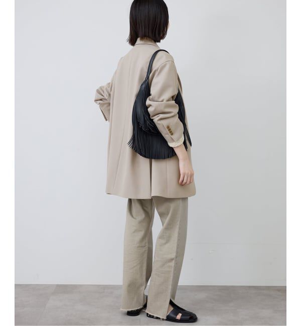 SLOBE IENA「《WEB限定/追加予約》PE SHARK ビックジャケット」|テーラードジャケット|