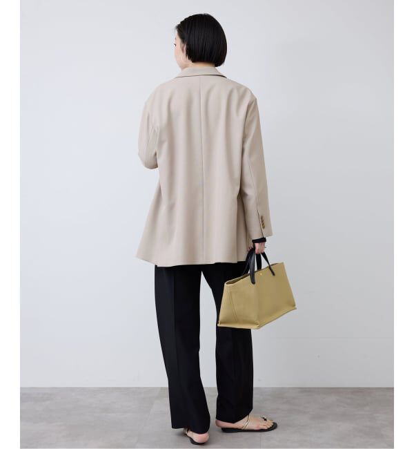 SLOBE IENA「《WEB限定/追加予約》PE SHARK ビックジャケット」|テーラードジャケット|