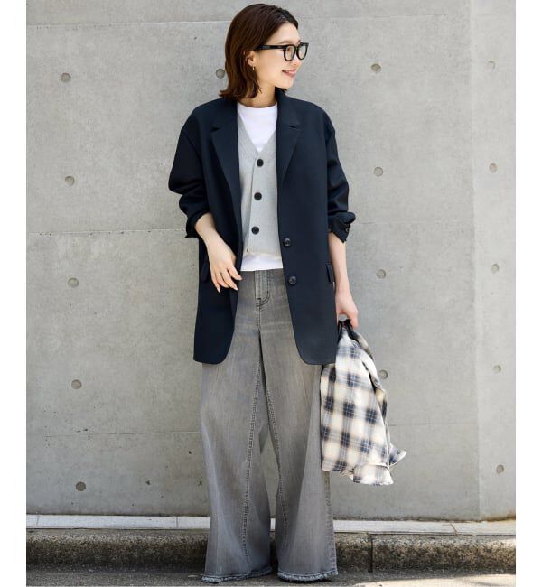 SLOBE IENA「《WEB限定/追加予約》PE SHARK ビックジャケット」|テーラードジャケット|