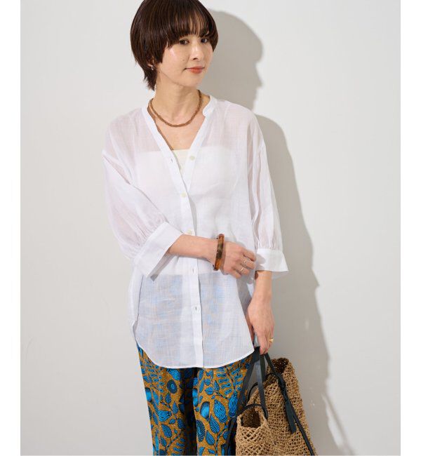 JOURNAL STANDARD relume「ラミーギャザースリーブブラウス」|シャツ・ブラウス|