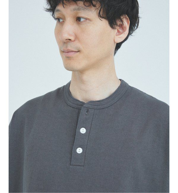 JOURNAL STANDARD「Healthknit / ヘルスニット 別注 ヘンリー ネック Tシャツ」|Tシャツ・カットソー|