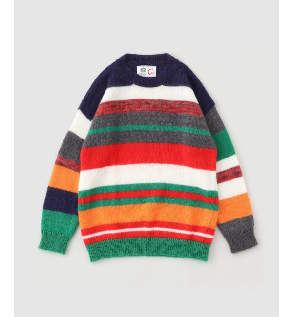 JOURNAL STANDARD「CORGI / コーギー MULTI STRIPE C/N」|ニット・セーター|その他カラー K