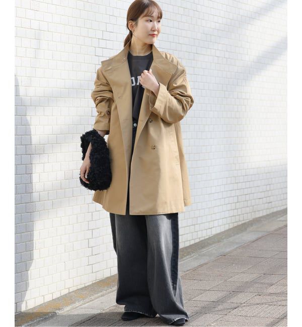 JOURNAL STANDARD relume「《予約》［26SS新作］撥水 / スタンドポンチョコート」|トレンチコート|