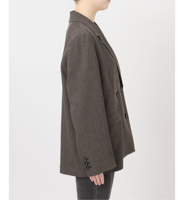 JOURNAL STANDARD relume「《予約》［26SS新作 / 防シワ］メランジドビーダブルジャケット」|テーラードジャケット|