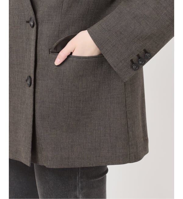 JOURNAL STANDARD relume「《予約》［26SS新作 / 防シワ］メランジドビーダブルジャケット」|テーラードジャケット|