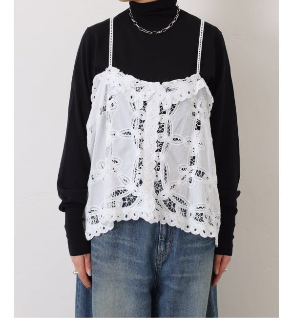 journal standard luxe「《追加予約》バテンレース キャミブラウス」|シャツ・ブラウス|