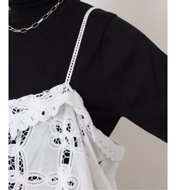 journal standard luxe「《追加予約》バテンレース キャミブラウス」|シャツ・ブラウス|