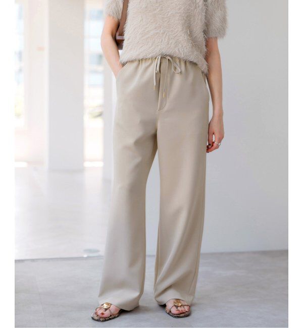 Spick and Span「ダブルクロスイージーパンツ」|その他|