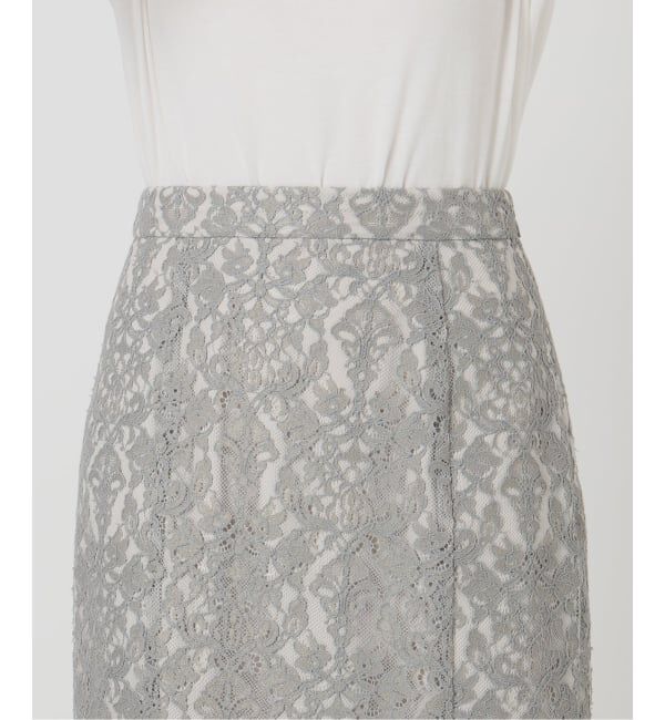  「《予約》【洗える】マーメイドレーススカート」|スカート|