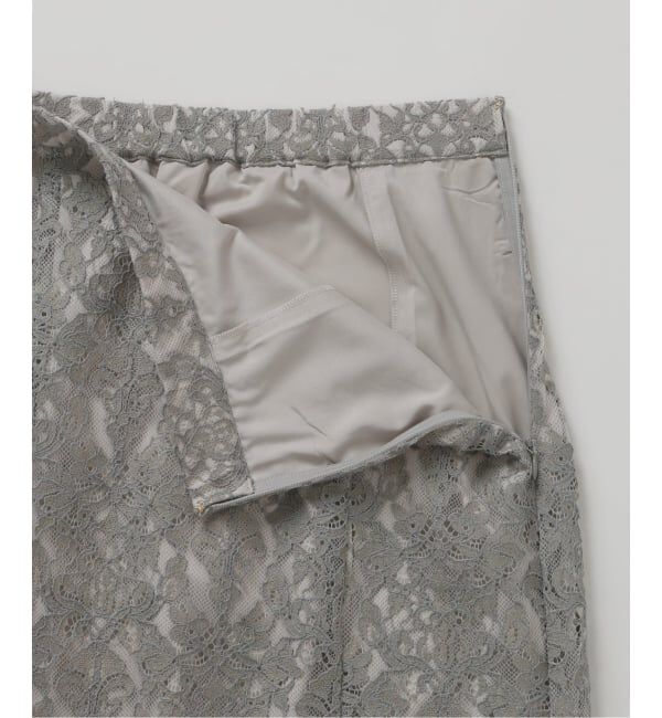  「《予約》【洗える】マーメイドレーススカート」|スカート|