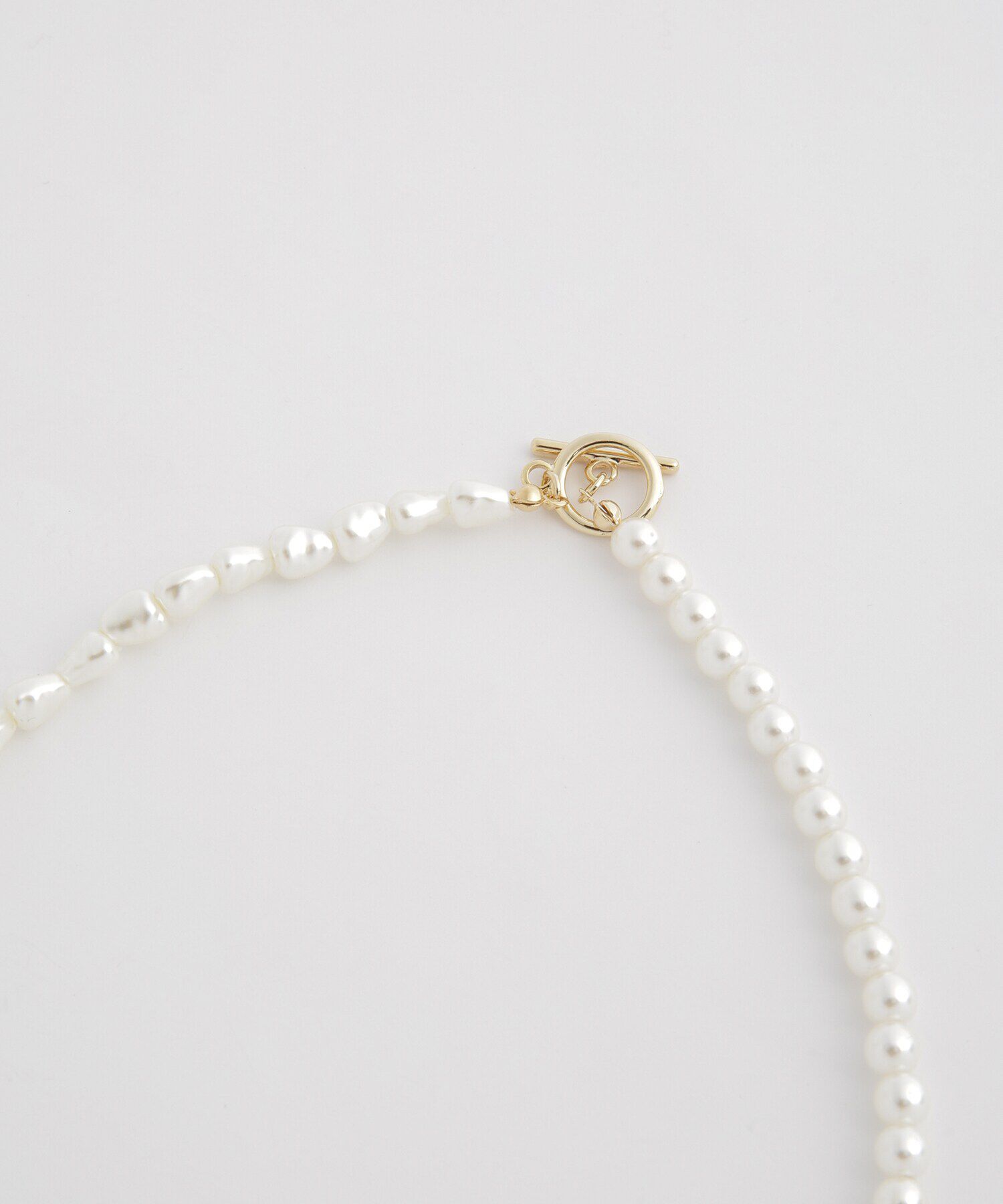 NANO universe「LB.04/コンビパールネックレス」|ネックレス|