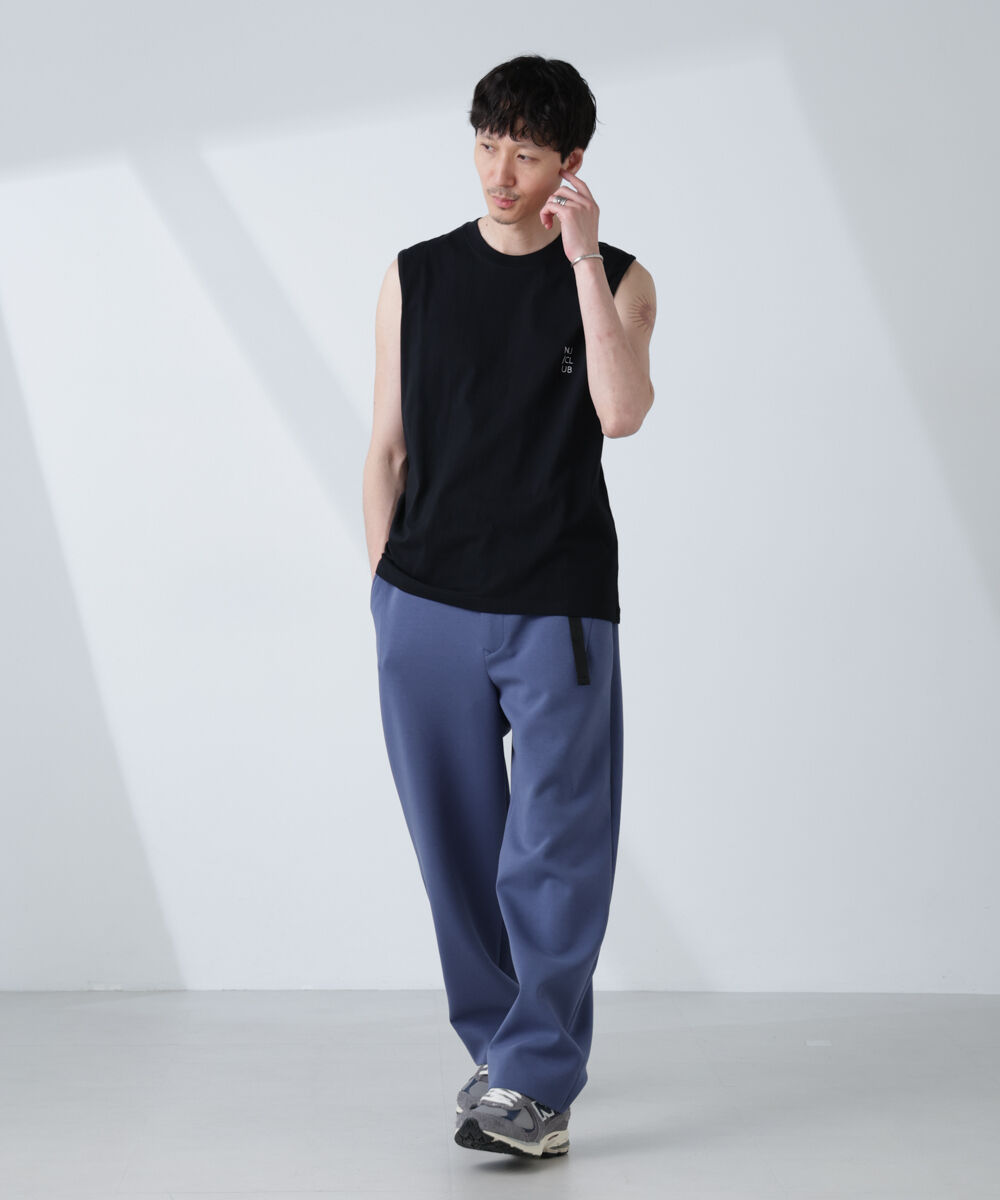 nano･universe「「NJ/CLUB」 ベーシック ノースリーブ」|Tシャツ・カットソー|