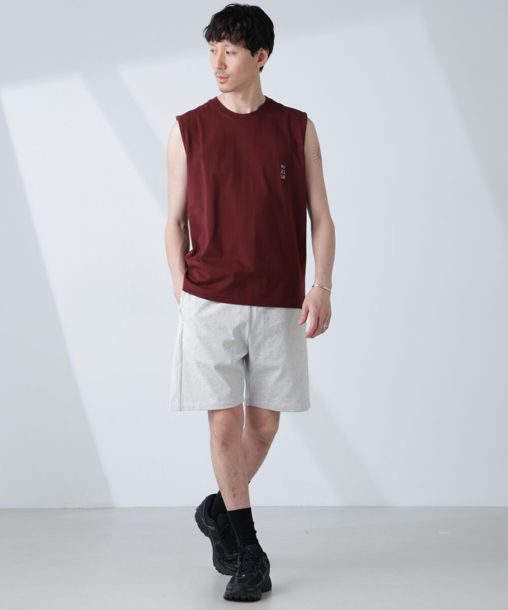 nano･universe「「NJ/CLUB」 ベーシック ノースリーブ」|Tシャツ・カットソー|