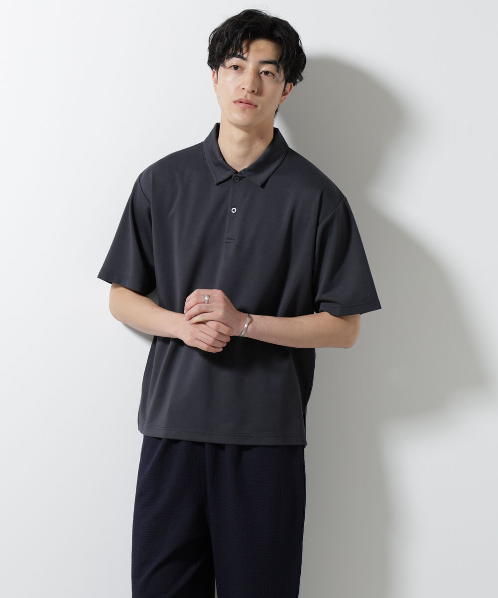 nano･universe「ポンチポロシャツ半袖」|Tシャツ・カットソー|