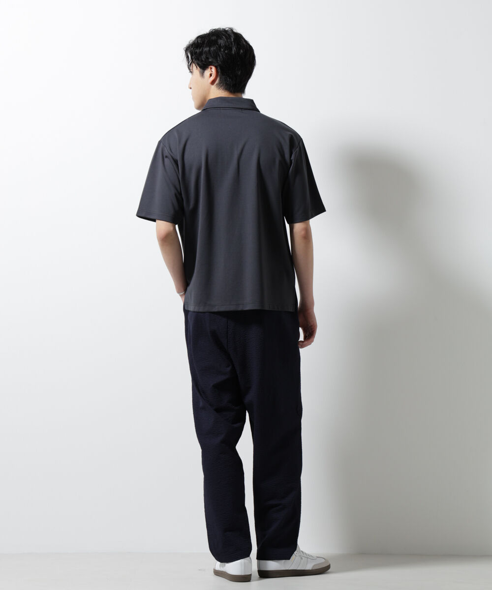 nano･universe「ポンチポロシャツ半袖」|Tシャツ・カットソー|