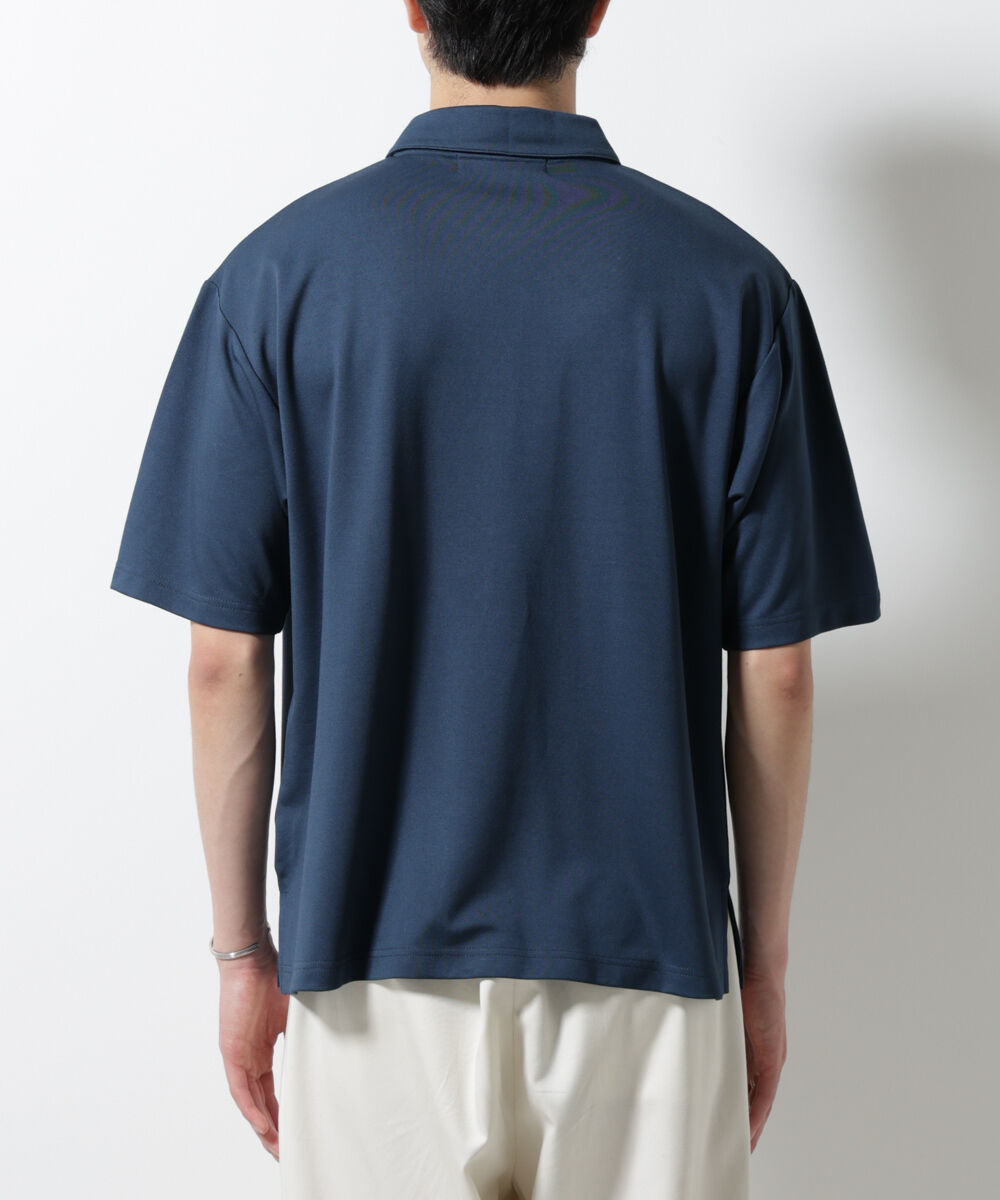 nano･universe「ポンチポロシャツ半袖」|Tシャツ・カットソー|