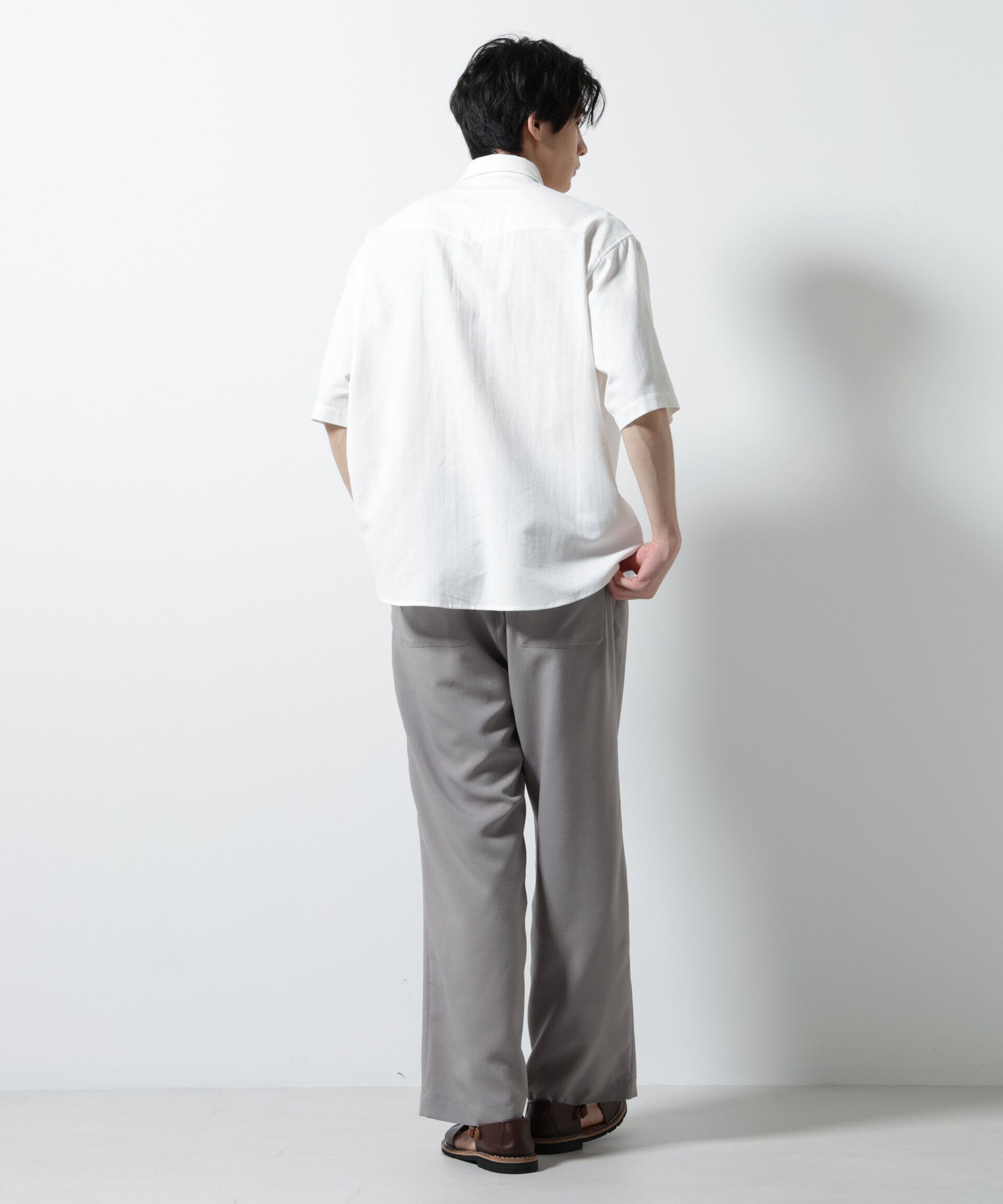 nano･universe「エンブロイダリー ウェスタンシャツ」|シャツ・ブラウス|