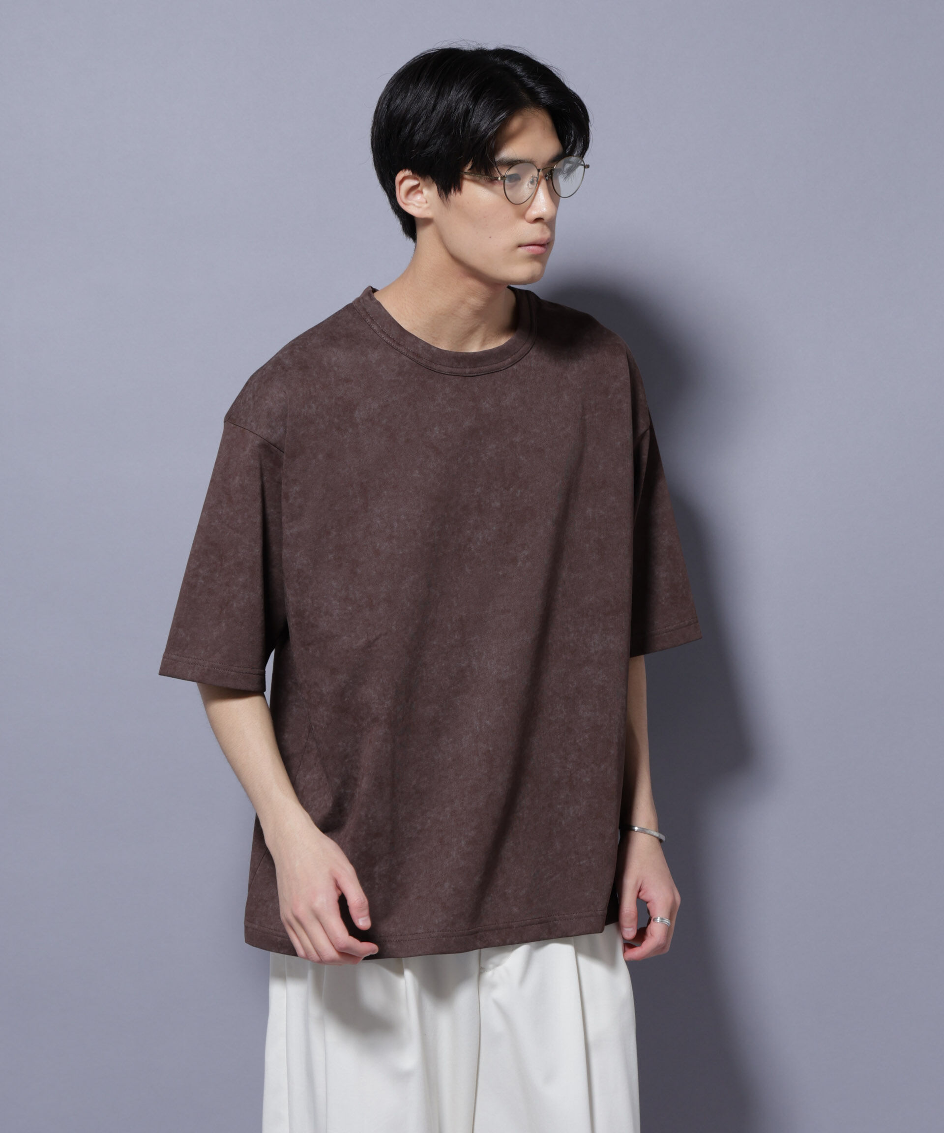 nano･universe「フェードカラーTシャツ 半袖」|Tシャツ・カットソー|