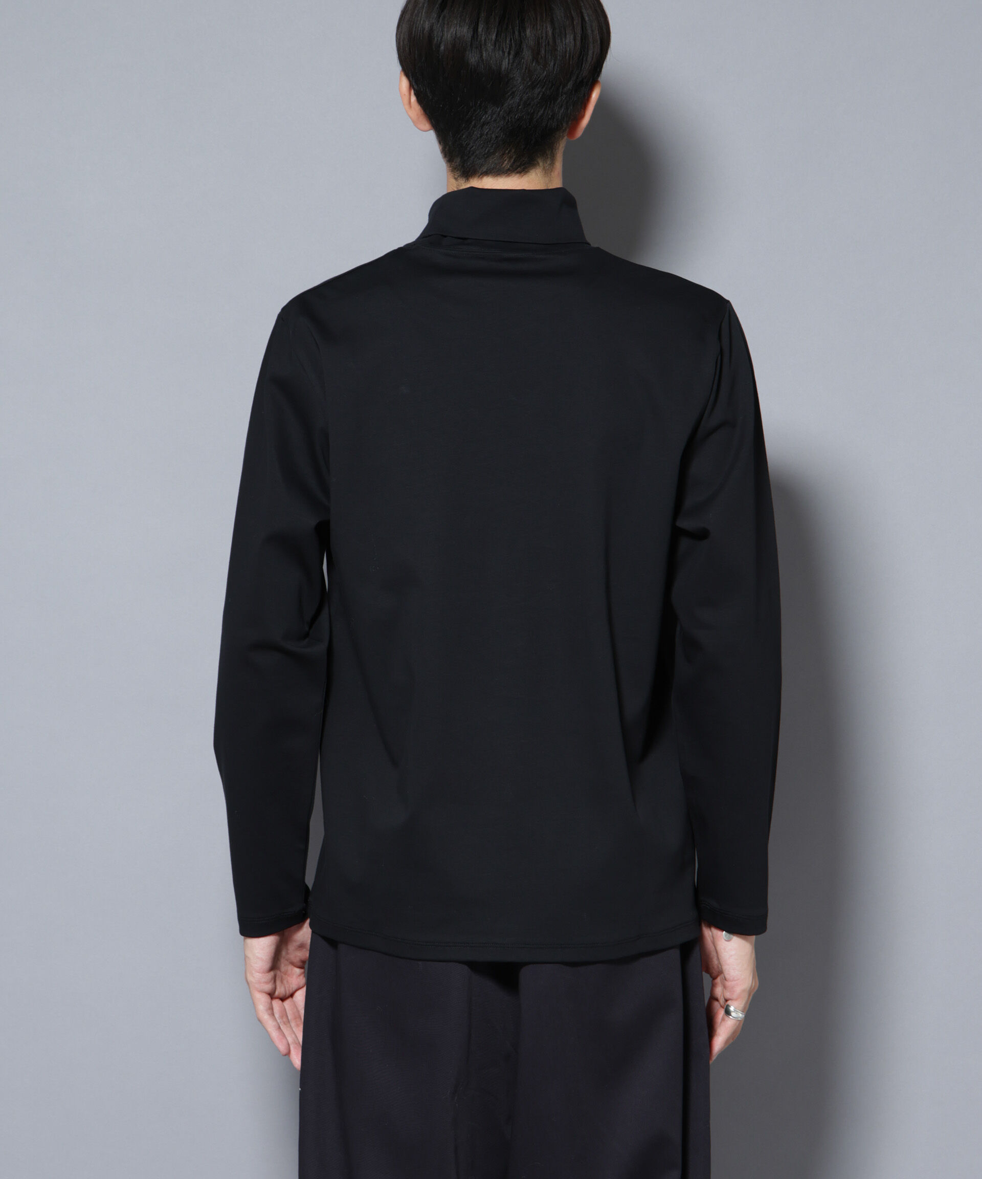 nano･universe「ジャケT(R) プレミアム タートルネック 長袖」|Tシャツ・カットソー|