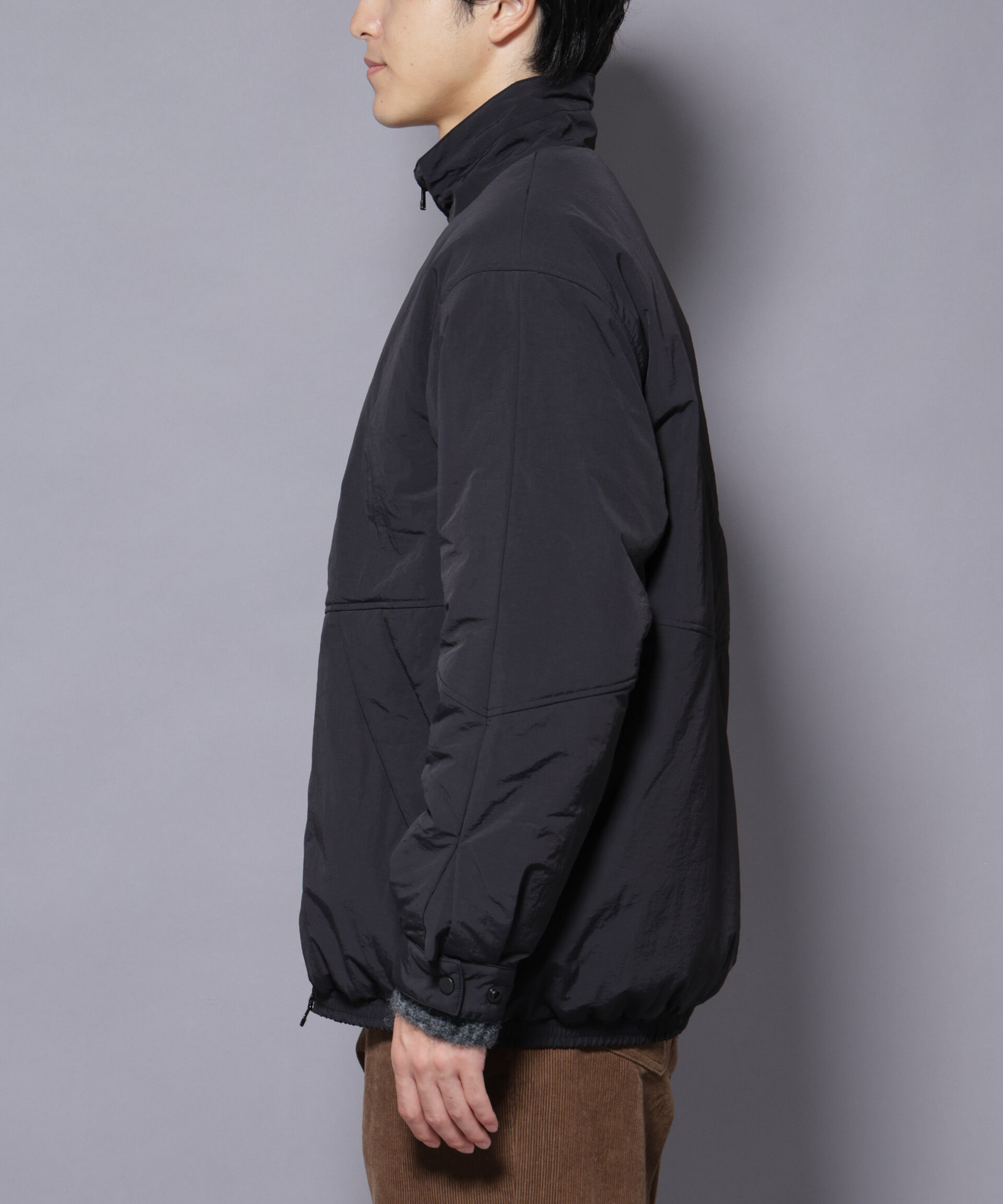 nano･universe「THERMOLITE(R)  スタンドZIPブルゾン」|ブルゾン・スタジャン|