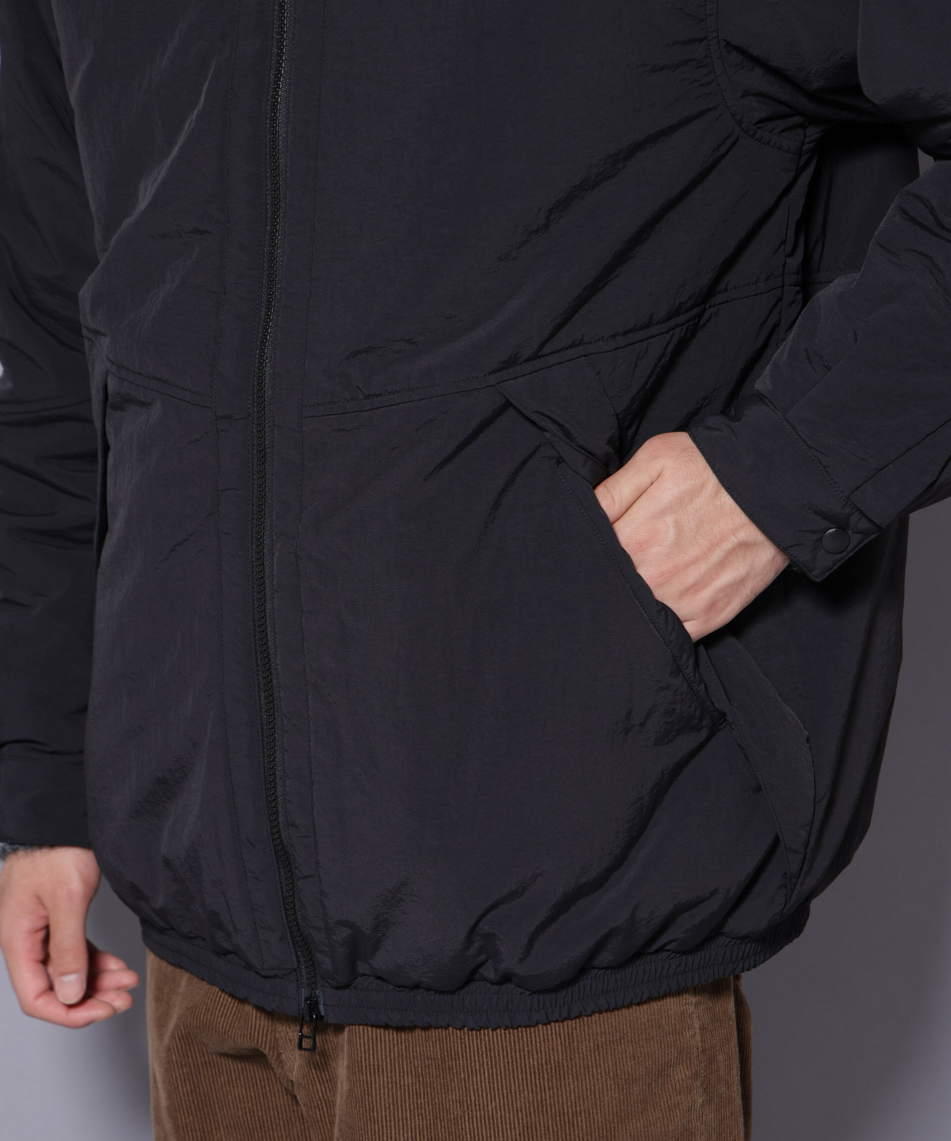 nano･universe「THERMOLITE(R)  スタンドZIPブルゾン」|ブルゾン・スタジャン|