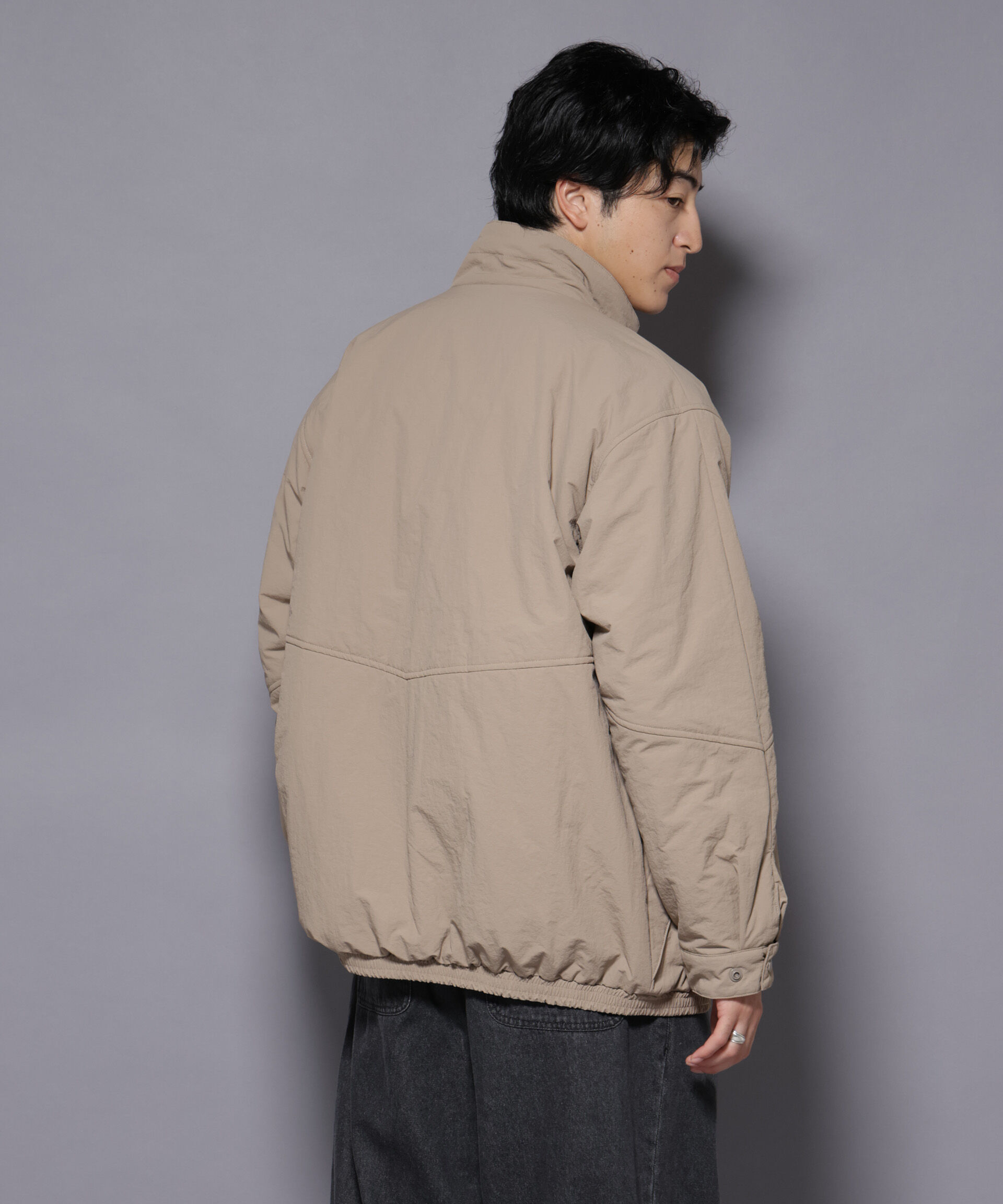 nano･universe「THERMOLITE(R)  スタンドZIPブルゾン」|ブルゾン・スタジャン|