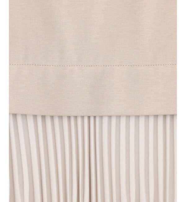 組曲「【VERY3月号掲載・KUMIKYOKU NAVY・WEB限定】ジャージーコンビプリーツ ワンピース」|ワンピース|