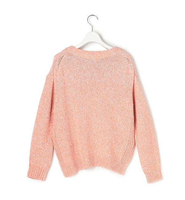 23区「コットンコードミックス クロップド ニット」|ニット・セーター|