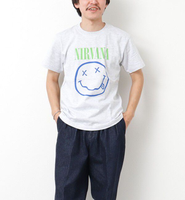 NOLLEY'S goodman「【GOOD ROCK SPEED】別注 NIRVANA / ニルヴァーナ プリントTシャツ 25SS」|Tシャツ・カットソー|