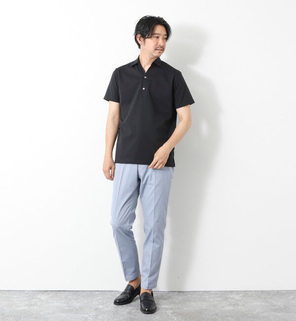 NOLLEY'S goodman「《ビジカジ対応》綿麻COOLMAX イージーPT 25SS」|チノ|