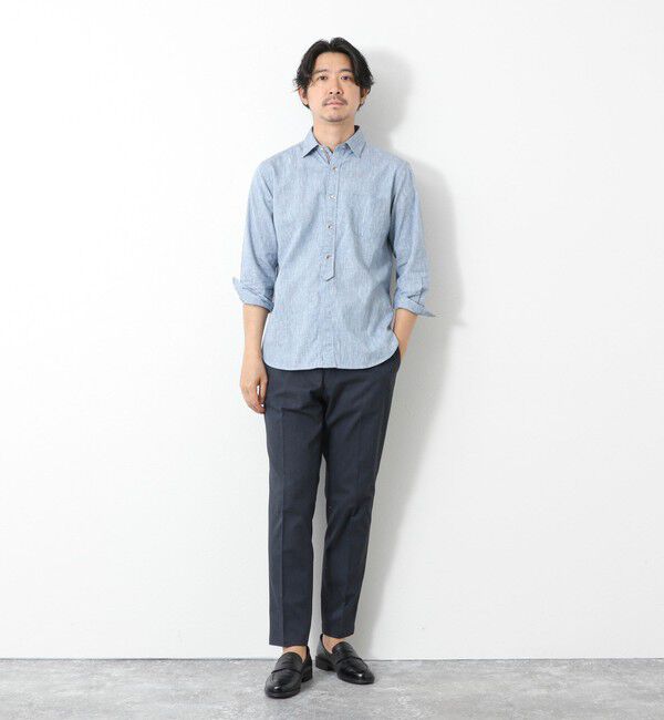 NOLLEY'S goodman「《ビジカジ対応》綿麻COOLMAX イージーPT 25SS」|チノ|