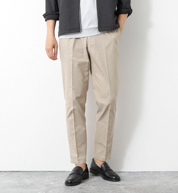 NOLLEY'S goodman「《ビジカジ対応》綿麻COOLMAX イージーPT 25SS」|チノ|ベージュ
