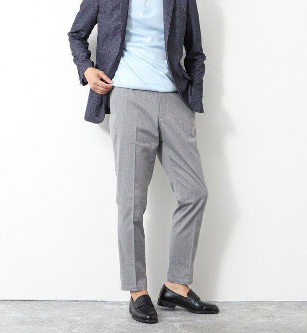 NOLLEY'S goodman「《ビジカジ対応》綿麻COOLMAX イージーPT 25SS」|チノ|