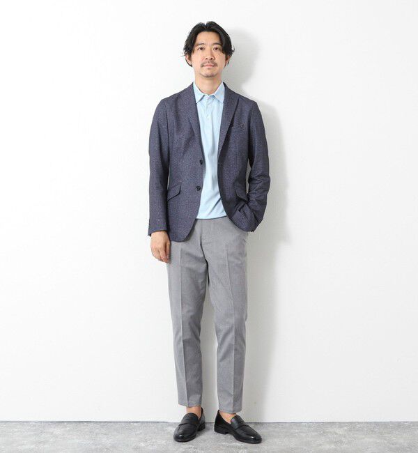 NOLLEY'S goodman「《ビジカジ対応》綿麻COOLMAX イージーPT 25SS」|チノ|