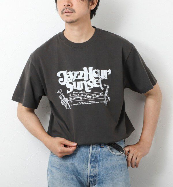 NOLLEY'S goodman「【GOOD ROCK SPEED】別注 アーティスト/企業/ プリントTシャツ 25SS」|Tシャツ・カットソー|ブラック系その他2
