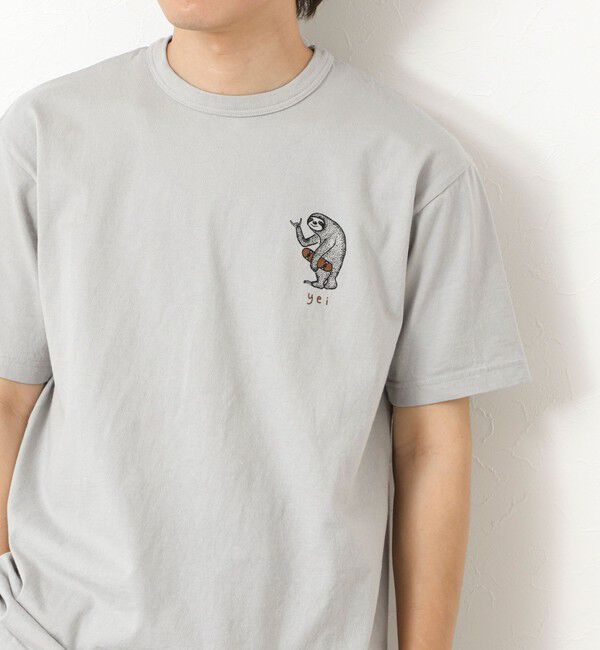 NOLLEY'S goodman「【STONEWOLD】yei 2 プリントTシャツ 25SS」|Tシャツ・カットソー|グレーベージュ